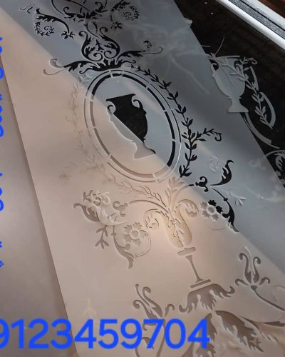 برش و حکاکی با لیزر 2 برش لیزری شابلون