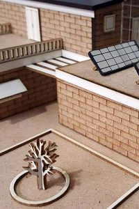 برش لیزری مقوای ماکت