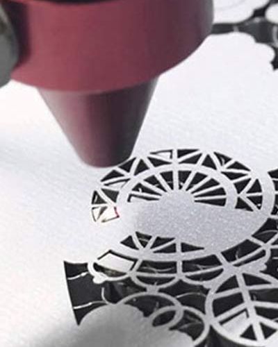 برش و حکاکی با لیزر 18 برش لیزر پارچه