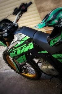 برش لیزری برچسب موتور