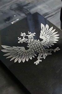 حکاکی لیزری سنگ و ظروف سنگی