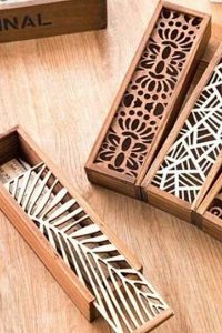 برش و حکاکی لیزری چوب